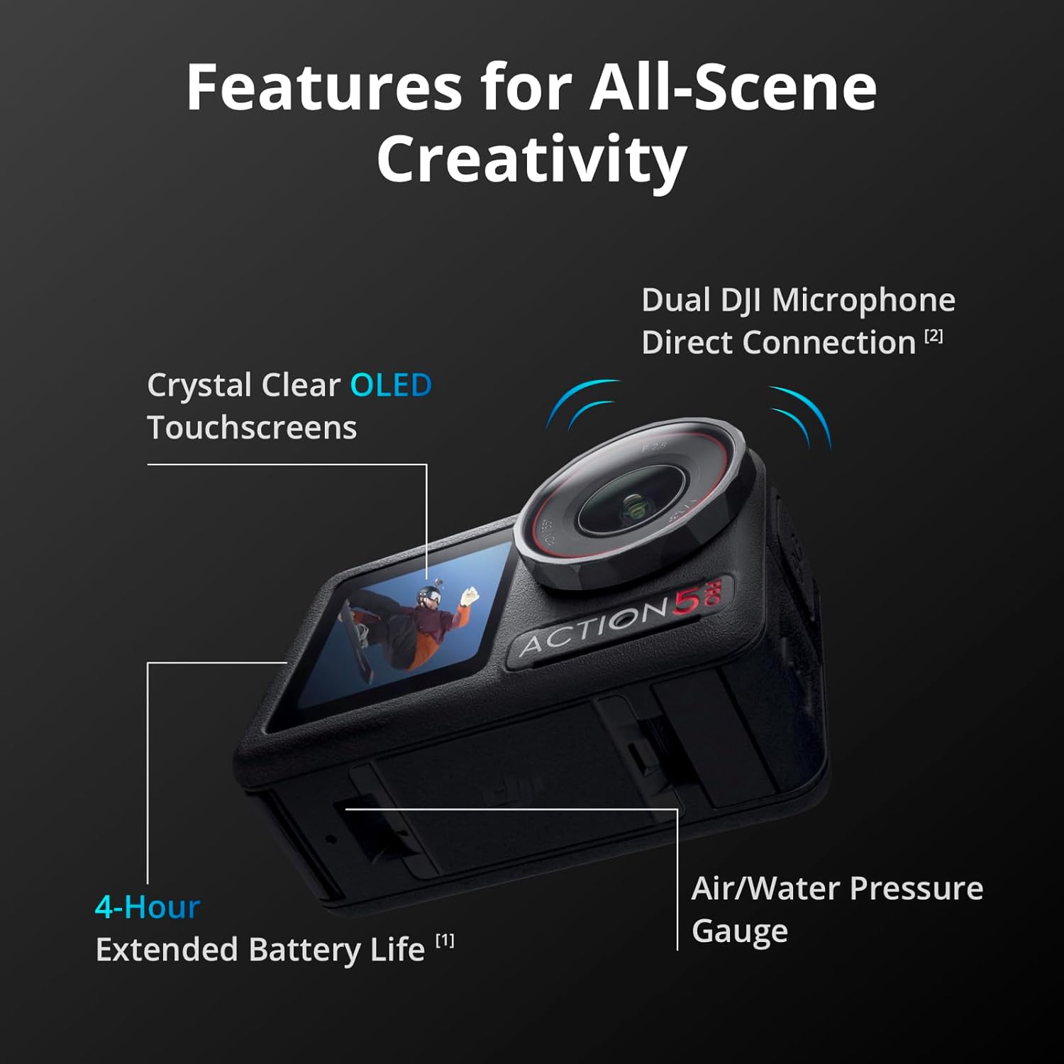  DJI Osmo Action 5 Pro Adventure Combo